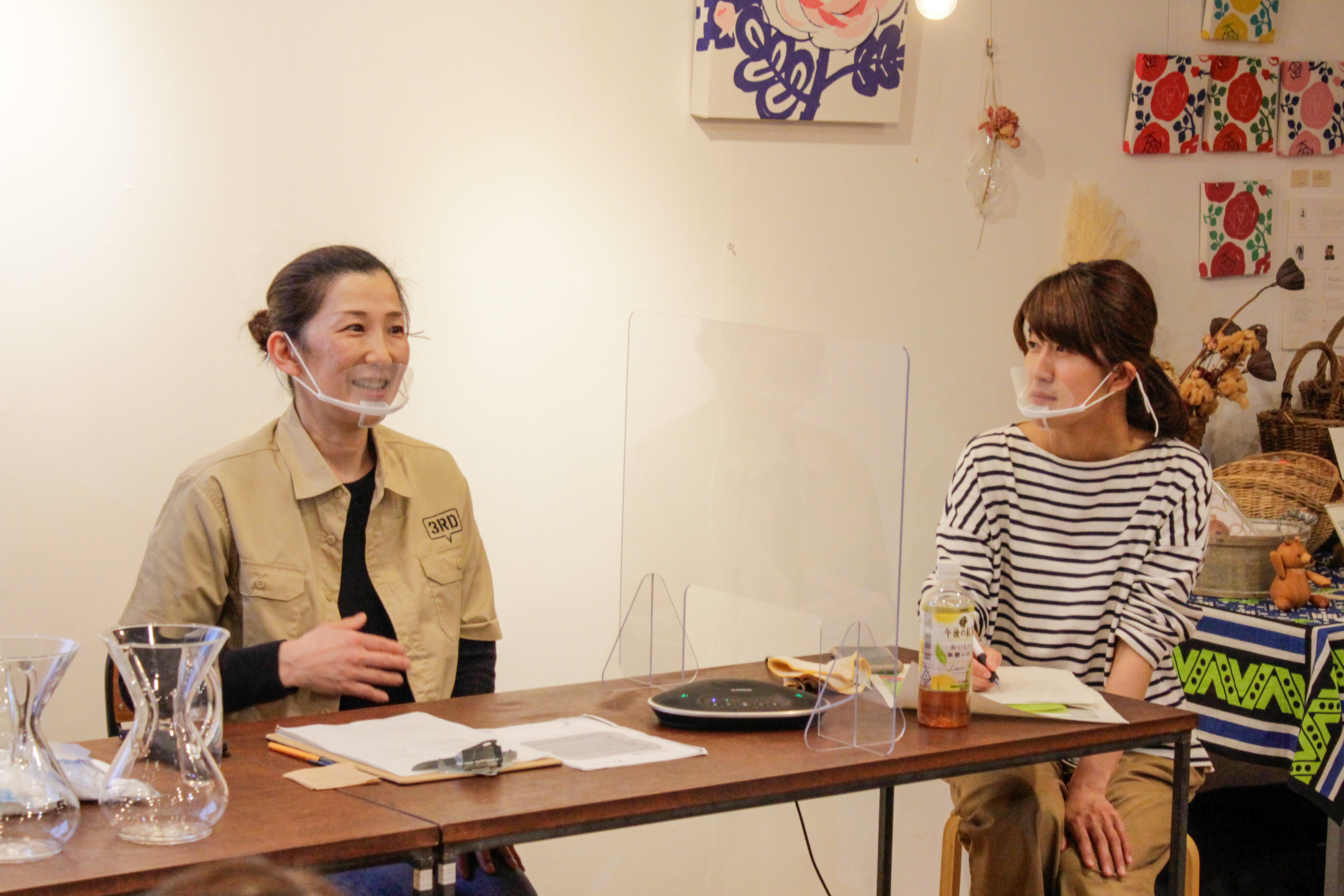 ぽんぽこTALK 関愛さん（3RD CAFE & MORE）と中野市地域おこし協力隊榎本さん