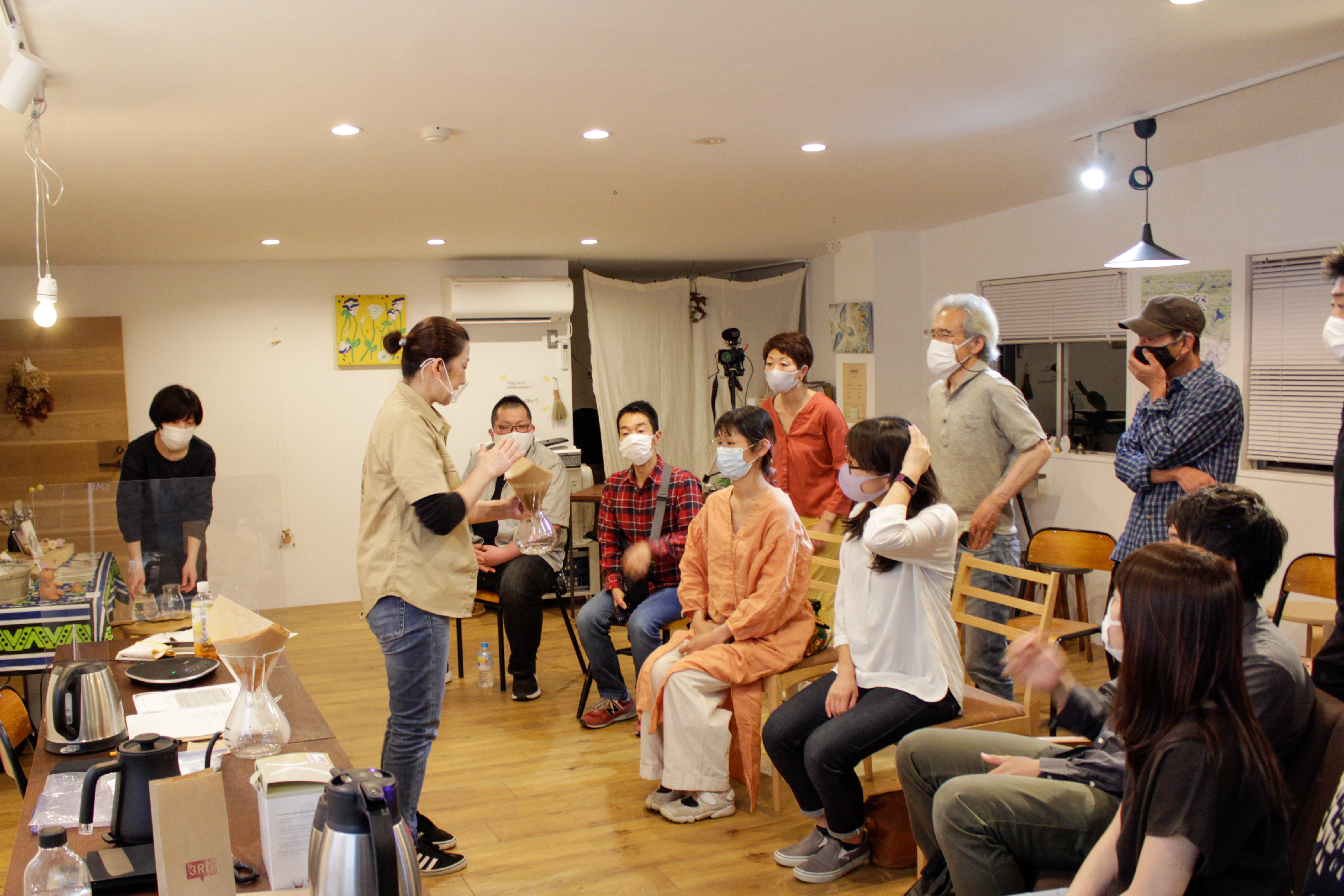 ぽんぽこTALK 関愛さん（3RD CAFE & MORE）のコーヒー講座