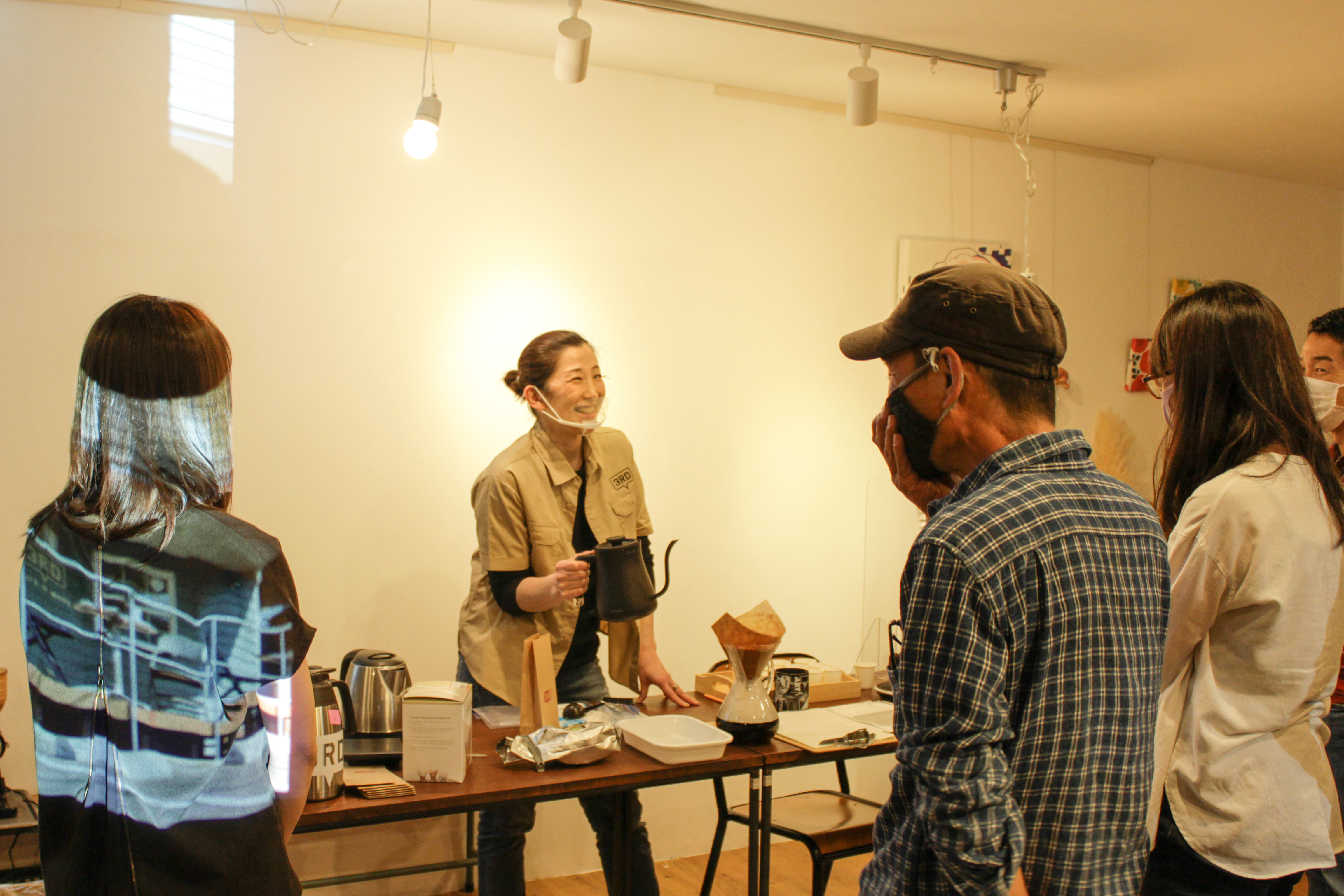 ぽんぽこTALK 関愛さん（3RD CAFE & MORE）のコーヒー講座